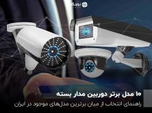 ۱۰ مدل برتر دوربین مدار بسته موجود در بازار ایران