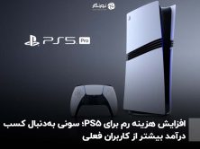 افزایش هزینه رم برای PS5؛ سونی به‌دنبال کسب درآمد بیشتر از کاربران فعلی