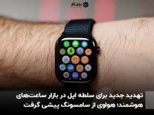 تهدید جدید برای سلطه اپل در بازار ساعت‌های هوشمند؛ هواوی از سامسونگ پیشی گرفت