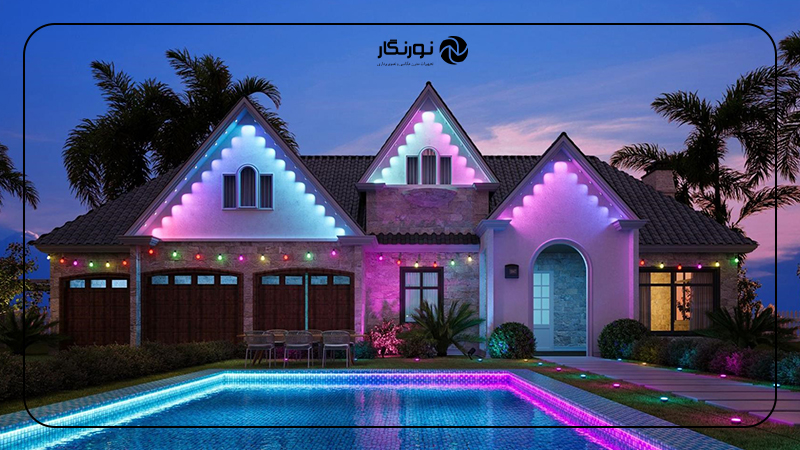 کاربردهای نورپردازی هوشمند در خانههای مدرن
