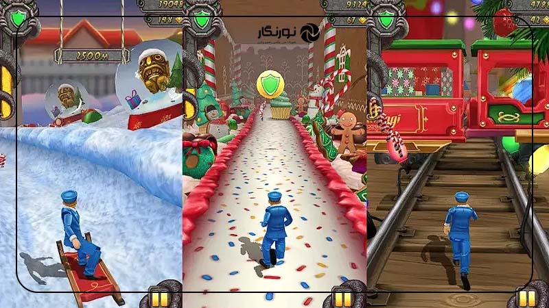 بازی آفلاین موبایلی Temple Run 2