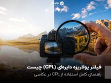 فیلتر پولاریزه دایره‌ای (CPL) چیست