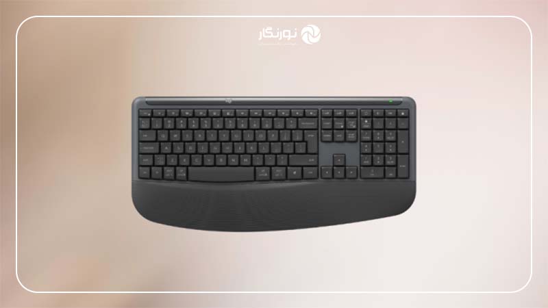 کیبورد Signature Comfort Plus MK880؛ تایپ هوشمند و بیصدا