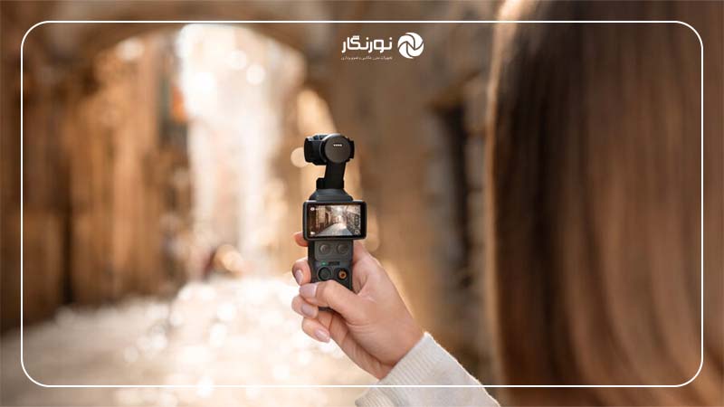 اصلاح حرکت مورب DJI Osmo Pocket 4