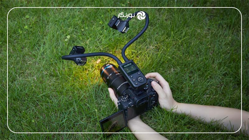 دو بازوی انعطافپذیر برای کنترل نور