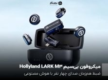 Hollyland LARK M3 Wireless Microphone: Simultaneous AI-Powered Audio Recording for Four People