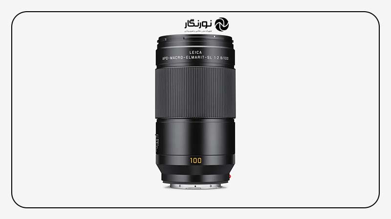 طراحی فلزی لنز Leica 100mm f/2.8