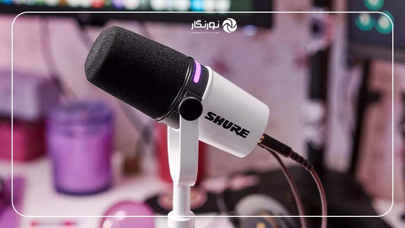 Shure MV7+ یکی از انتخاب های میکروفون داینامیک