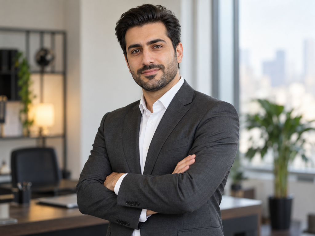 ژست عکاسی مردانه برای پروفایل