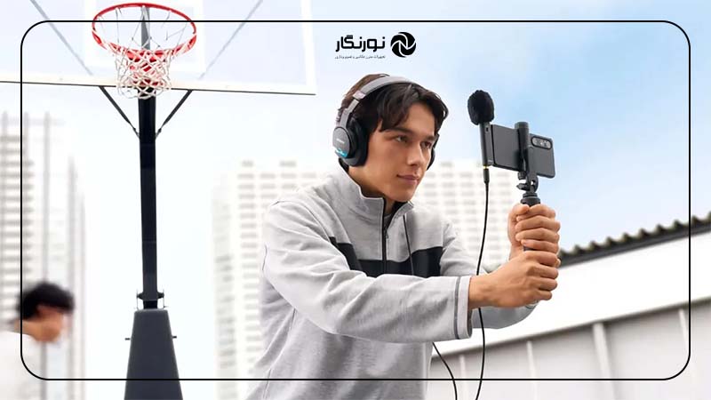 اتصال USB-C میکروفون سونی ECM-AX10 