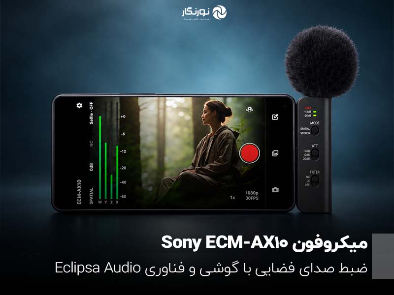 Sony’s New ECM-AX10 Microphone Delivers Immersive Audio for Your Smartphone Recordings