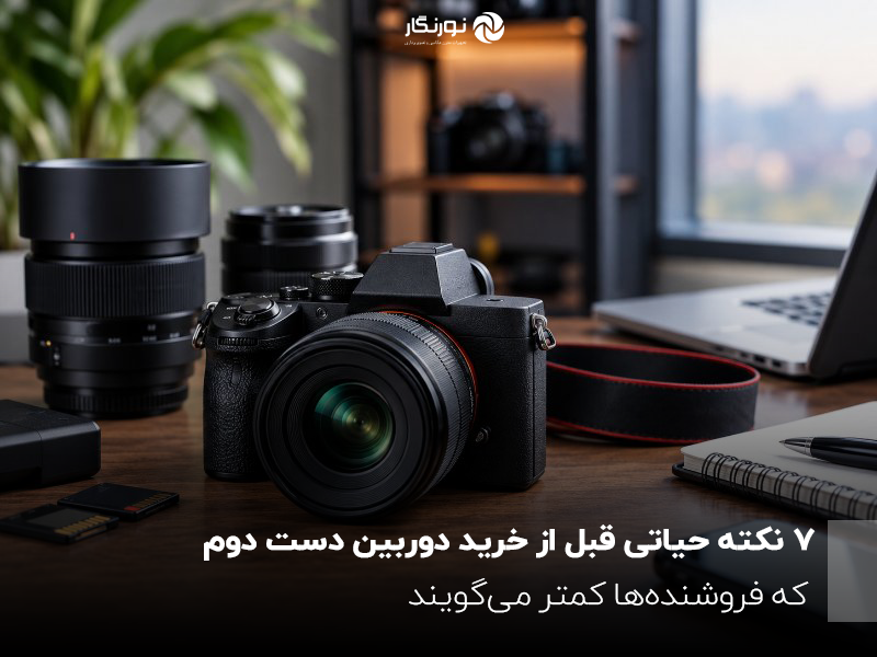 ۷ نکته حیاتی قبل از خرید دوربین دست دوم که فروشندهها کمتر میگویند