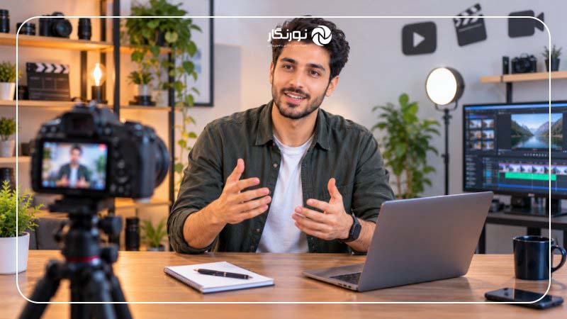 تولید محتوای ویدیویی به فرایند برنامهریزی، ساخت، تدوین و انتشار ویدیو با هدف مشخص گفته میشود