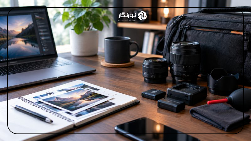 بررسی ایرادهای ظاهری دوربین