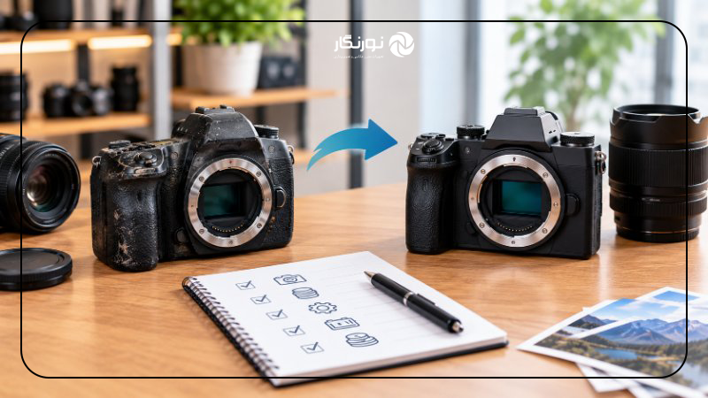 مقایسه دوربین عکاسی قدیمی و جدید برای انتخاب و ارتقای تجهیزات عکاسی