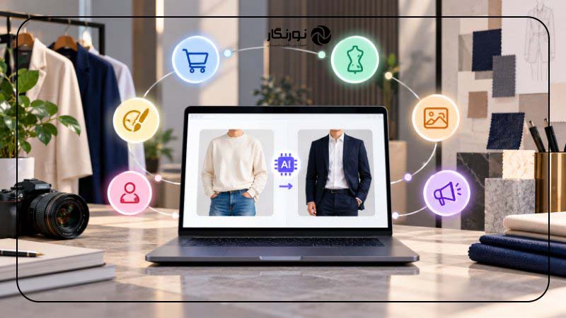 کاربرد هوش مصنوعی برای تغییر لباس و امتحان کردن استایلهای مختلف در عکس