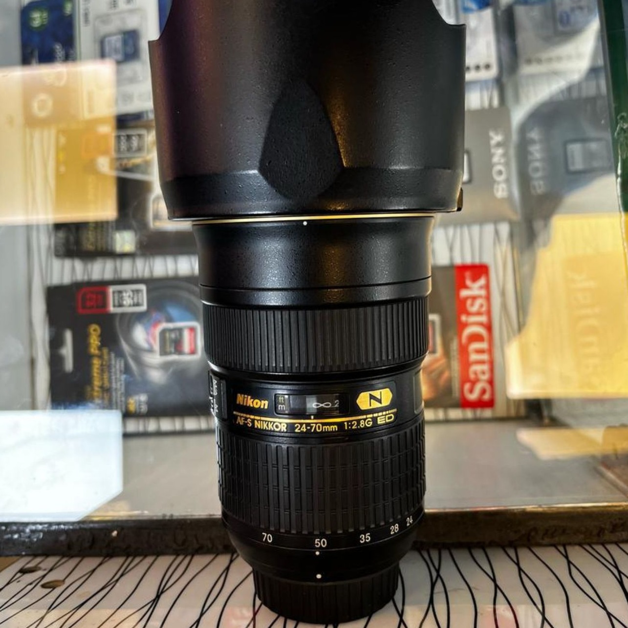 ارسال رایگان ⭐ تحویل سریع | مشخصات فنی + بهترین قیمت برای خرید لنز نیکون AF-S 24-70mm f/2.8G ED VR دست دوم ⭐ مشاوره رایگان و تخصصی 0217356