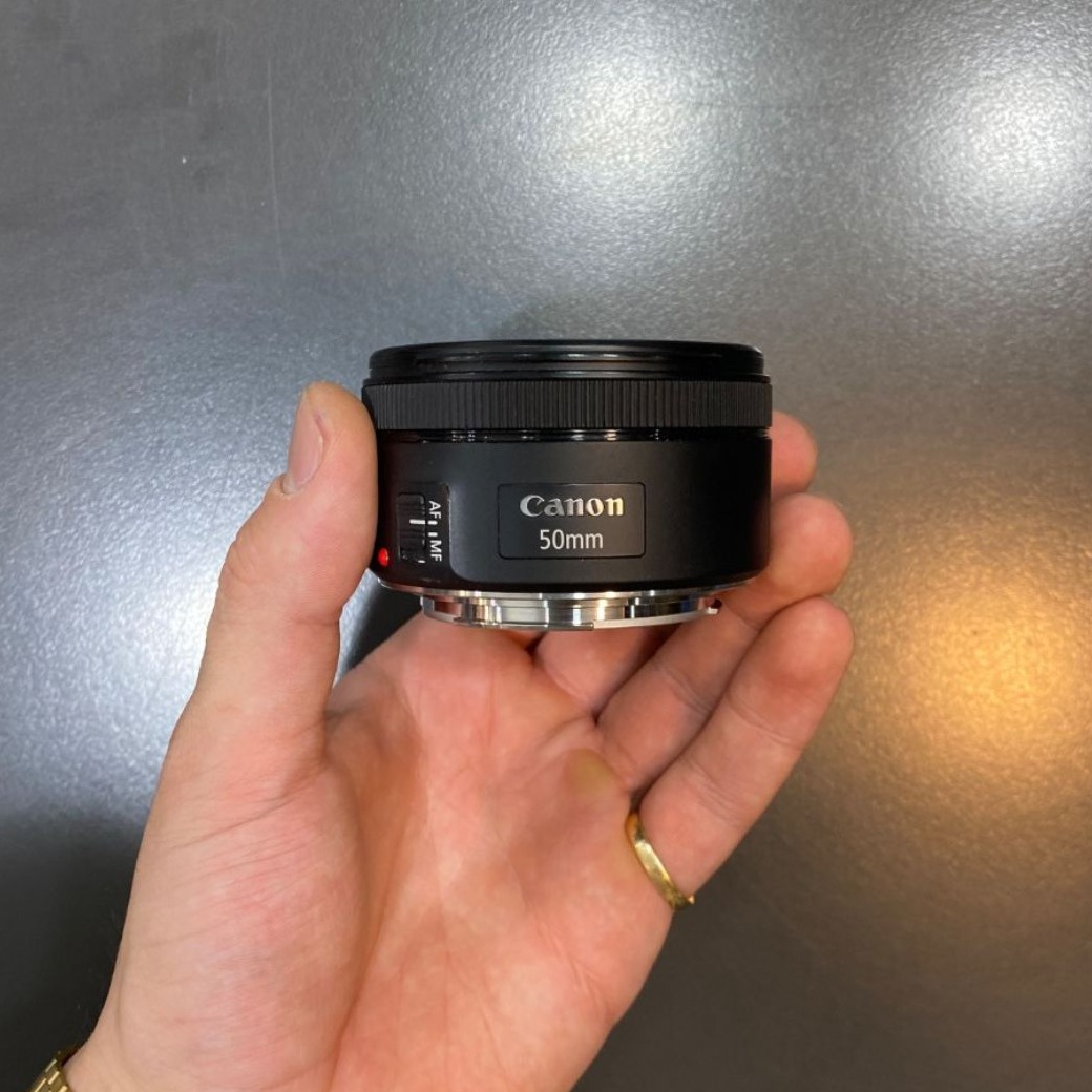 لنز کانن دست دوم Canon EF 50mm f/1.8 STM (دست دوم)