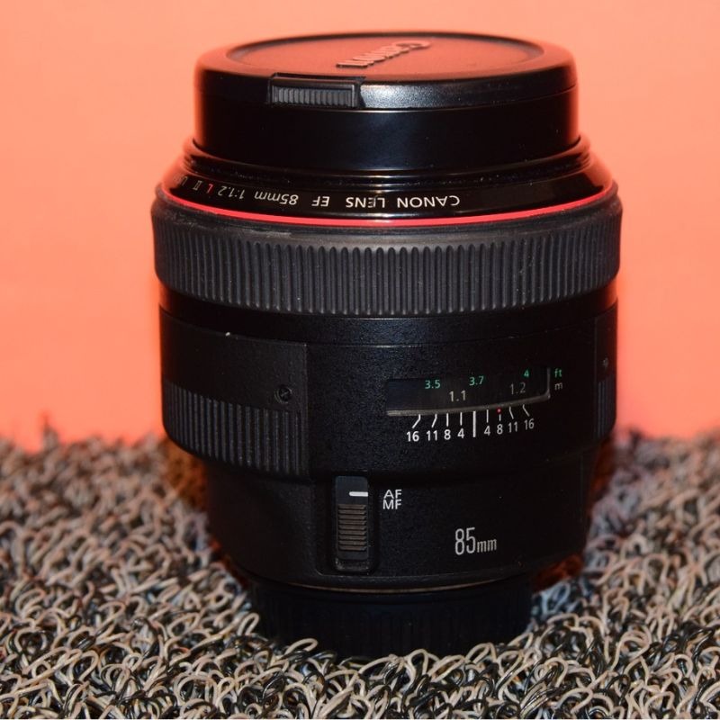 لنز کانن دست دوم Canon EF 85mm f/1.2L II USM Used(جعبه ندارد)