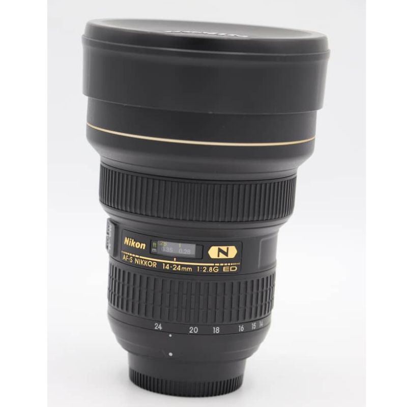 لنز نیکون دست دوم Nikon AF-S NIKKOR 14-24mm f/2.8G ED(جعبه دارد)