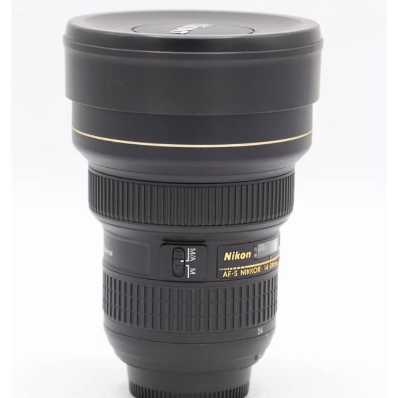 لنز نیکون دست دوم Nikon AF-S NIKKOR 14-24mm f/2.8G ED(جعبه دارد)