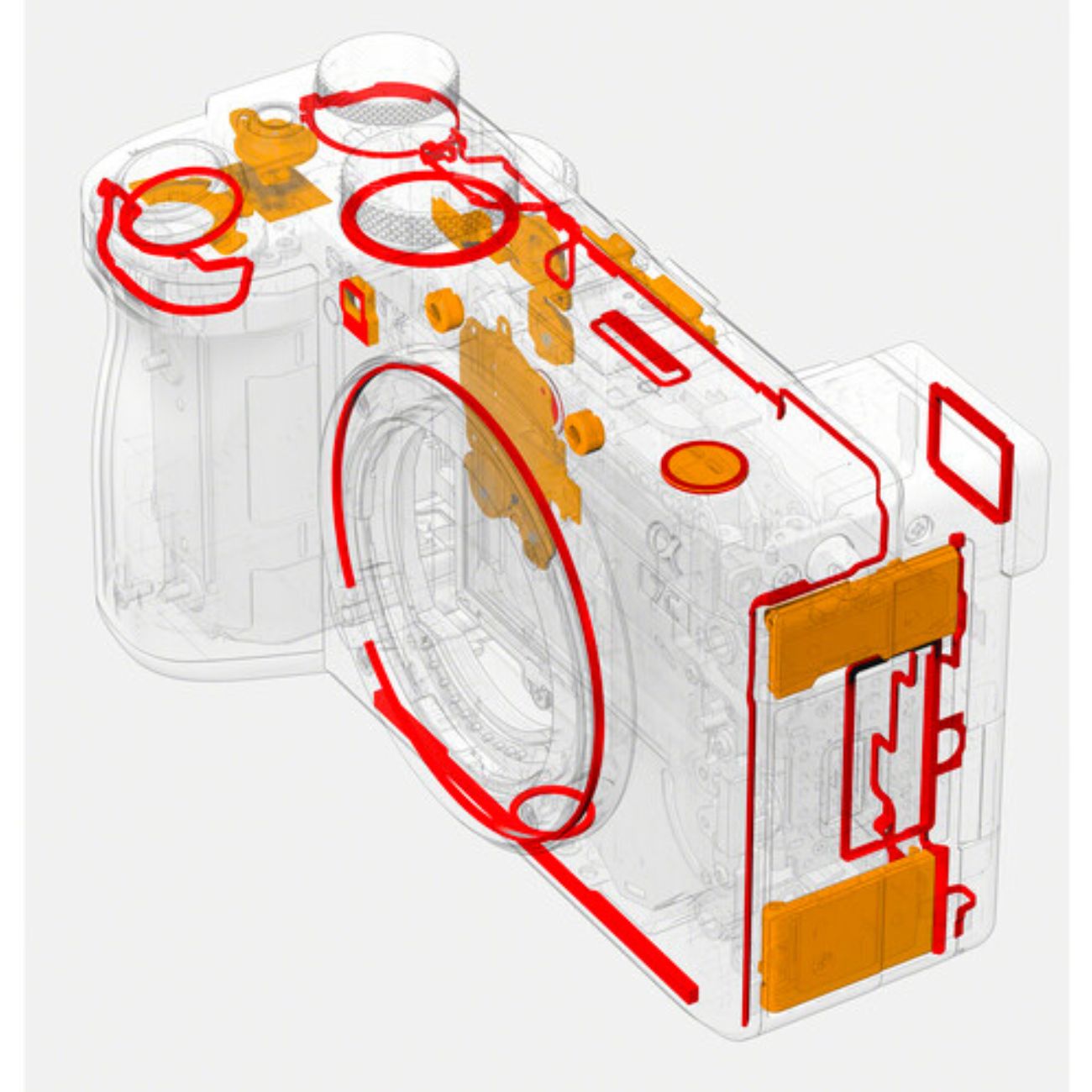 جزئیات دوربین بدون آینه سونی  Sony a7C II Mirrorless Camera Silver