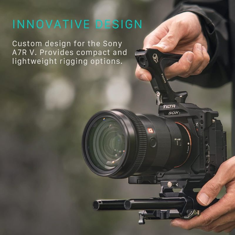 کاربرد کیج دوربین سونی Tilta Full Camera Cage for Sony a7R V Black