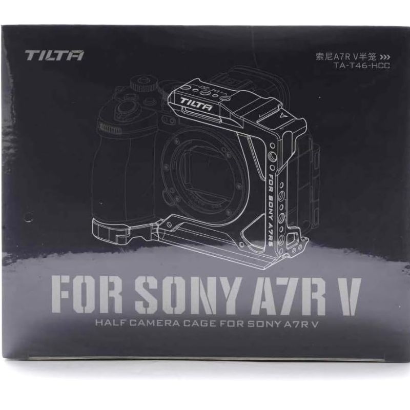 نمای بالا جعبه کیج دوربین سونی Tilta Full Camera Cage for Sony a7R V Black