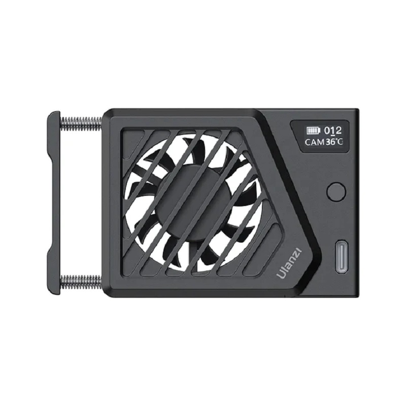 فن خنک کننده دوربین اولانزی مشکی Ulanzi Camera Cooling Fan C072GBB1