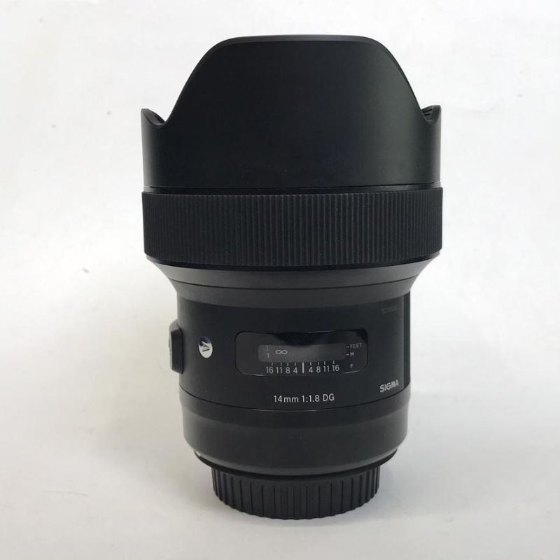 لنز سیگما دست دوم Sigma 14mm f/1.8 DG HSM Art for Canon (جعبه ندارد)