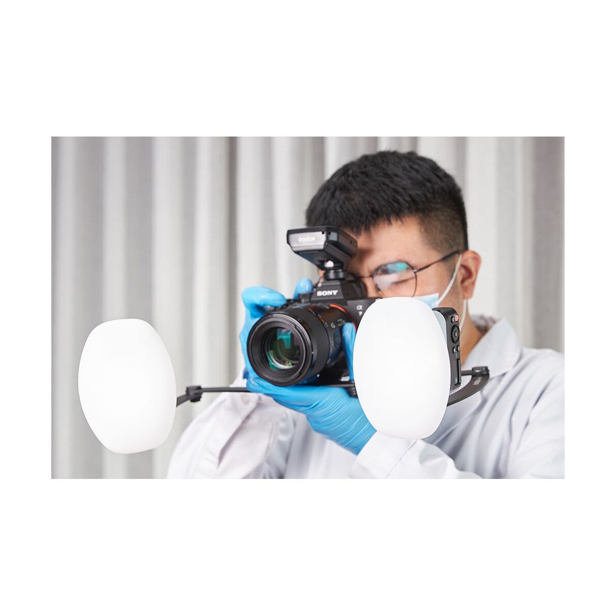 فلاش ماکرو Godox MF12-DK3 Dental Kit with Bracket No Trigger