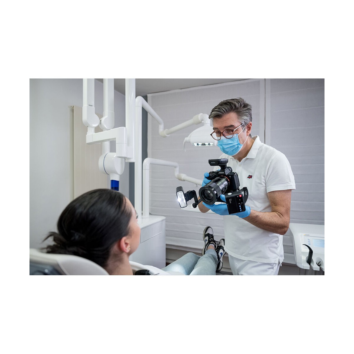 فلاش ماکرو Godox MF12-DK3 Dental Kit with Bracket No Trigger