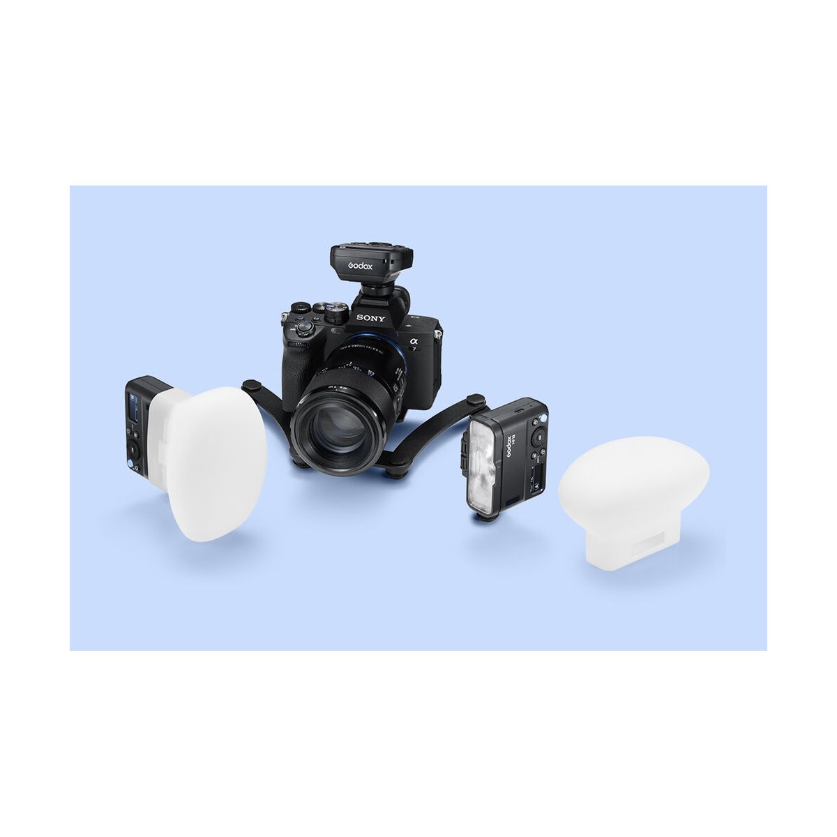 فلاش ماکرو Godox MF12-DK3 Dental Kit with Bracket No Trigger