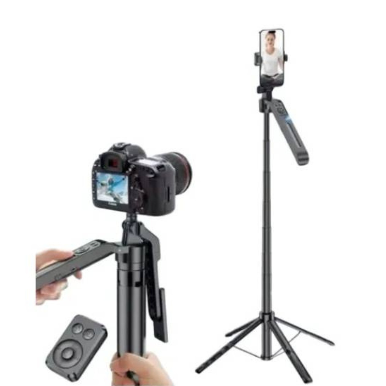 سه پایه هوشمند موبایل POLOKAMA A7 Tripod rotating