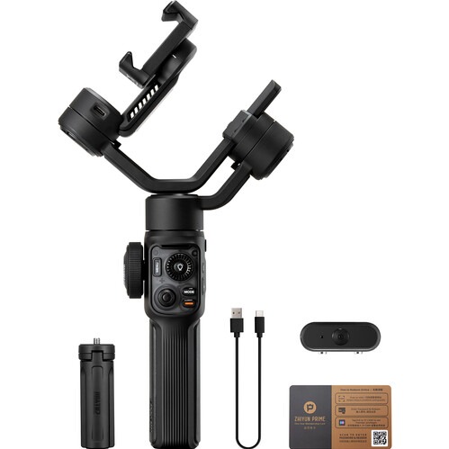 گیمبال موبایل ژیون Zhiyun Smooth 5S AI Combo Smartphones Gimbal