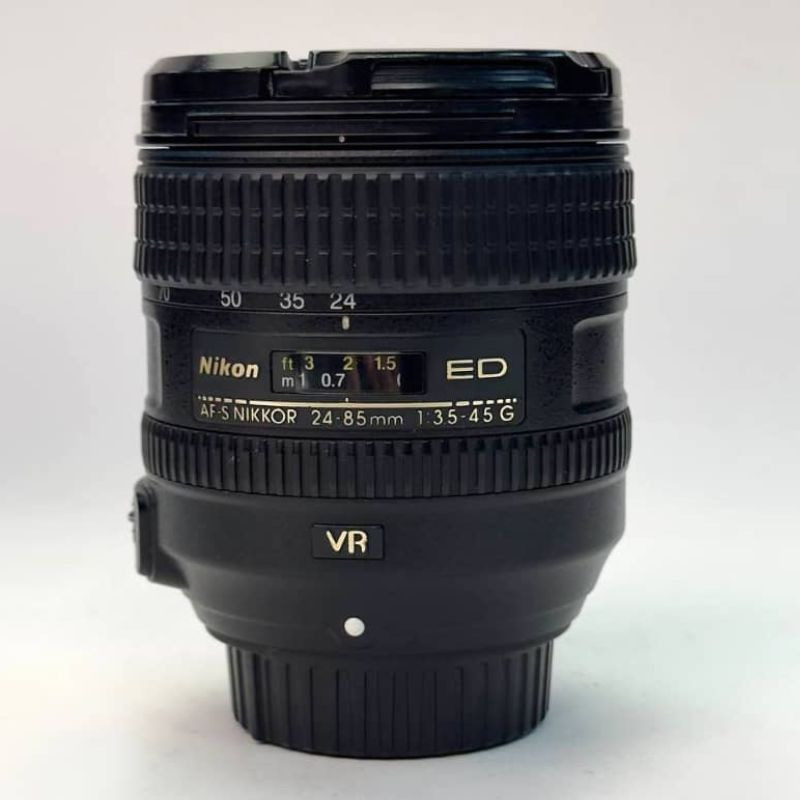 لنز نیکون دست دوم Nikon AF-S NIKKOR 24-85mm f/3.5-4.5G ED VR(جعبه دارد)