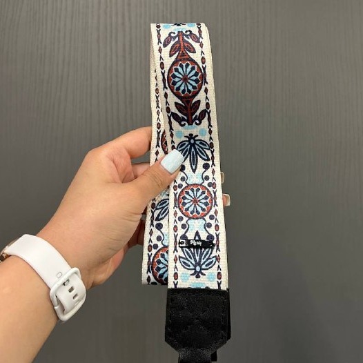 بند دوربین بندینو طرح Bandino camera strap 007