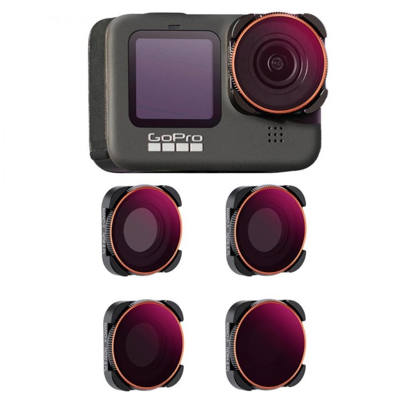 کیت فیلتر لنز K&F Concept ND/PL 4-Filter Set for GoPro HERO