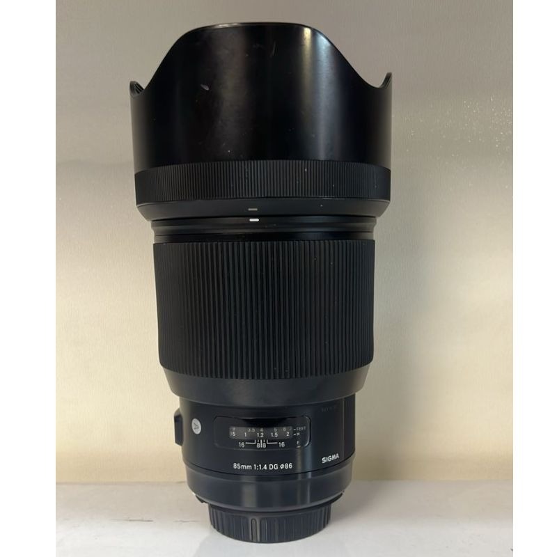 لنز سیگما دست دوم Sigma 85mm f/1.4 DG HSM Art for Canon(جعبه دارد)