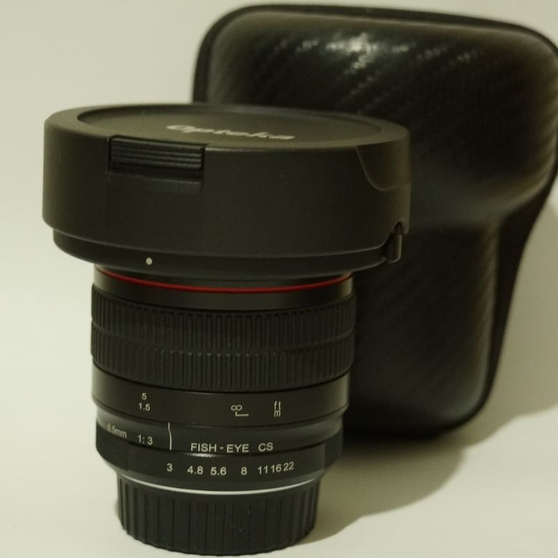 لنز دست دوم Opteka 6.5mm f/3.5 Fisheye Lens For Nikon F(جعبه ندارد)