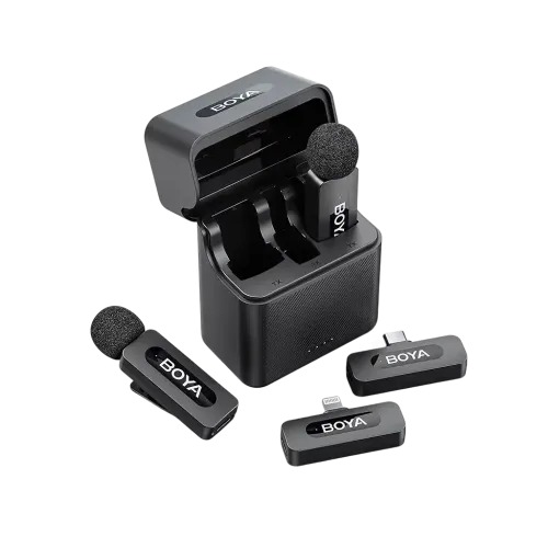 میکروفون بی سیم بویا BOYA BY-V3 Combo Wireless Microphone System