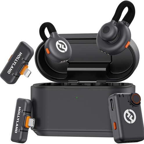 میکروفون هالی لند Hollyland LARK M2S Ultimate Combo Wireless Microphone