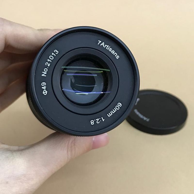 لنز ماکرو 7artisans 60mm F2.8 For Fuji(جعبه ندارد)