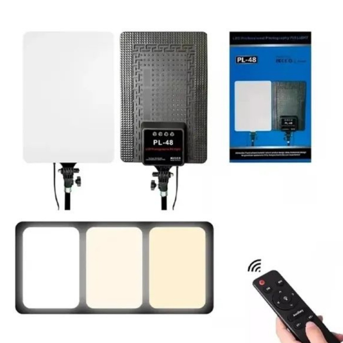 پنل نور ثابت سافت لايت PL-48 Soft Light Panel