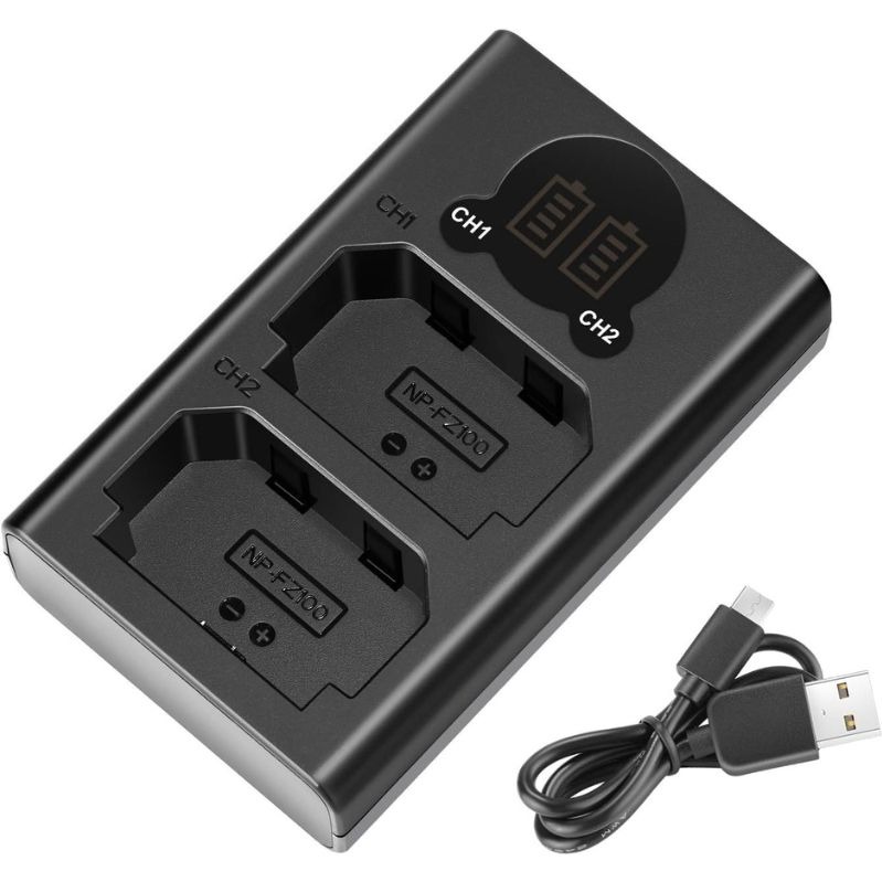 شارژر سونی BENJEN Dual USB Charger for Sony NP-FZ100 Battery