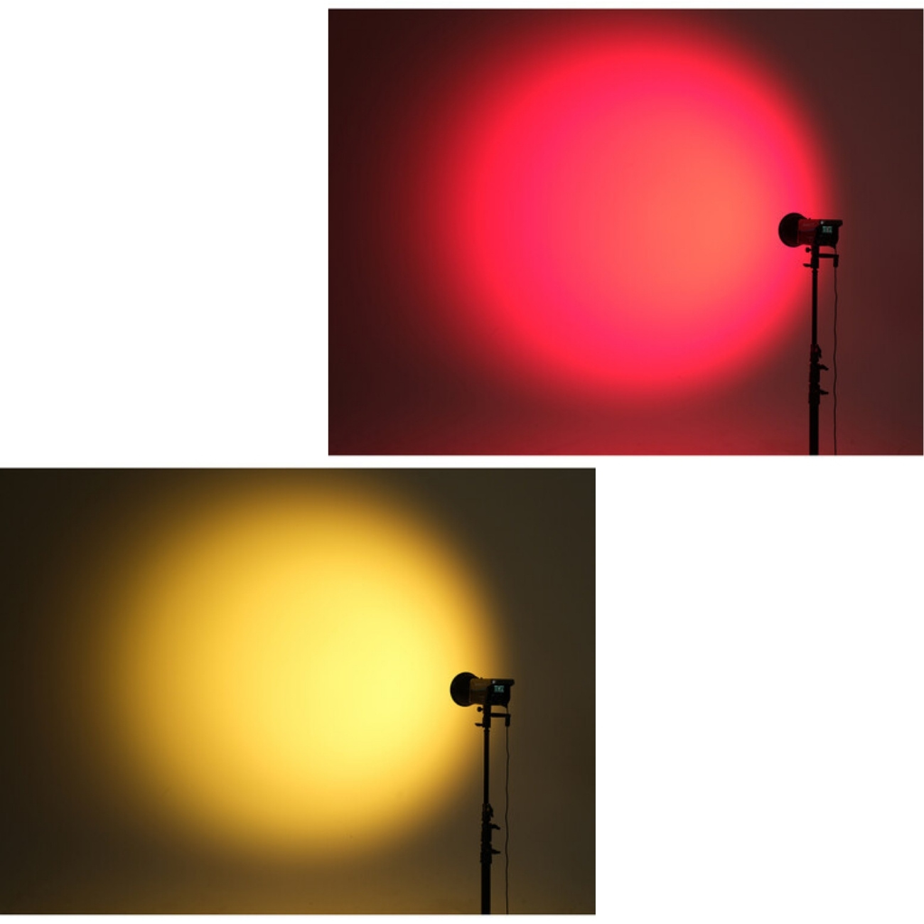 نمونه نورپردازی 2 ویدیو لایت نانلایت Nanlite Video Light FC-120C