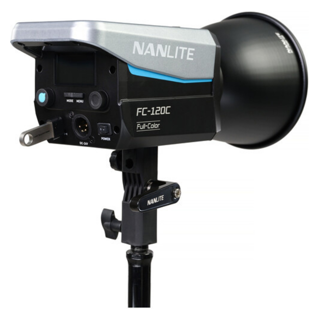 نمای سه رخ / ویدیو لایت نانلایت Nanlite Video Light FC-120C