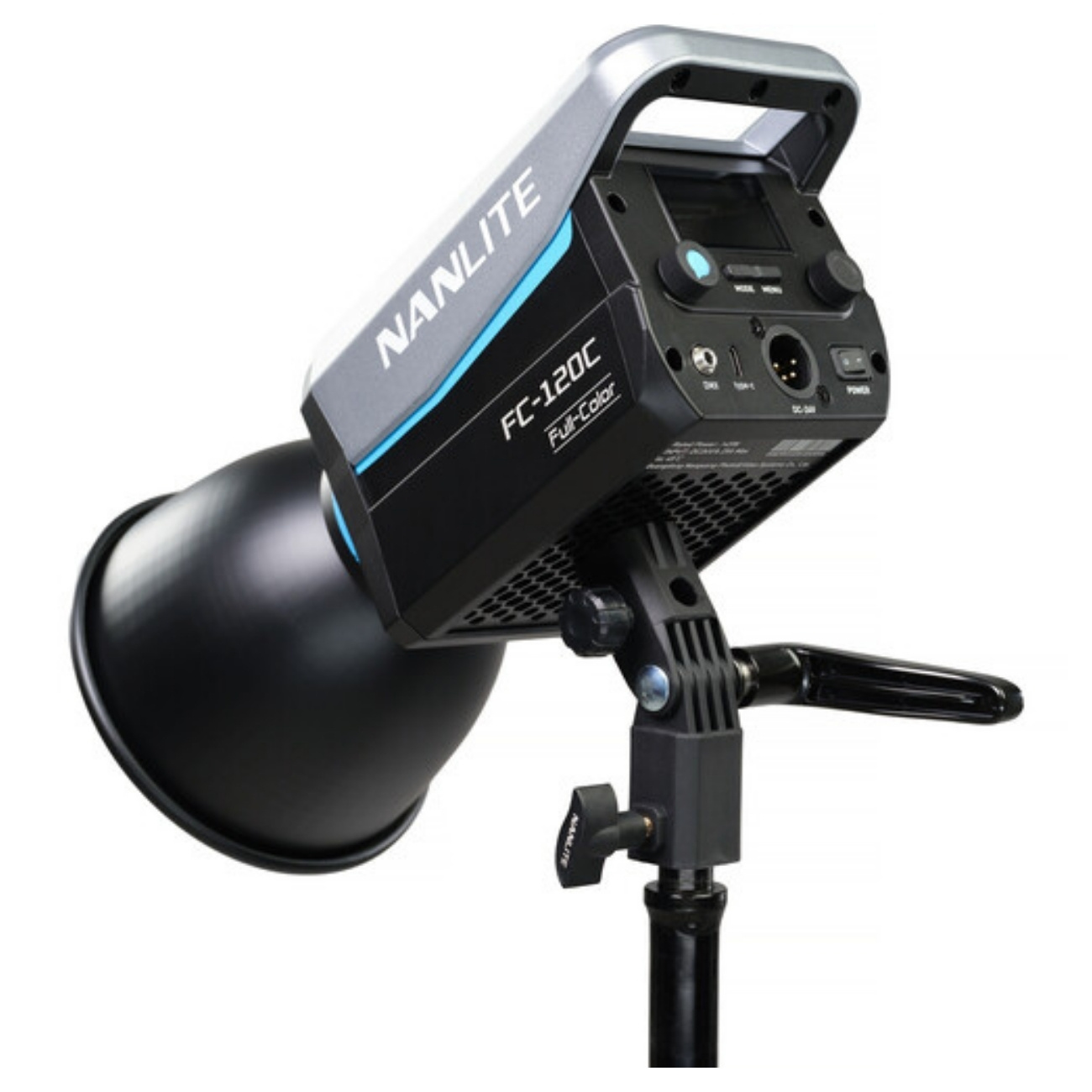 نمای سه رخ از پایین / ویدیو لایت نانلایت Nanlite Video Light FC-120C