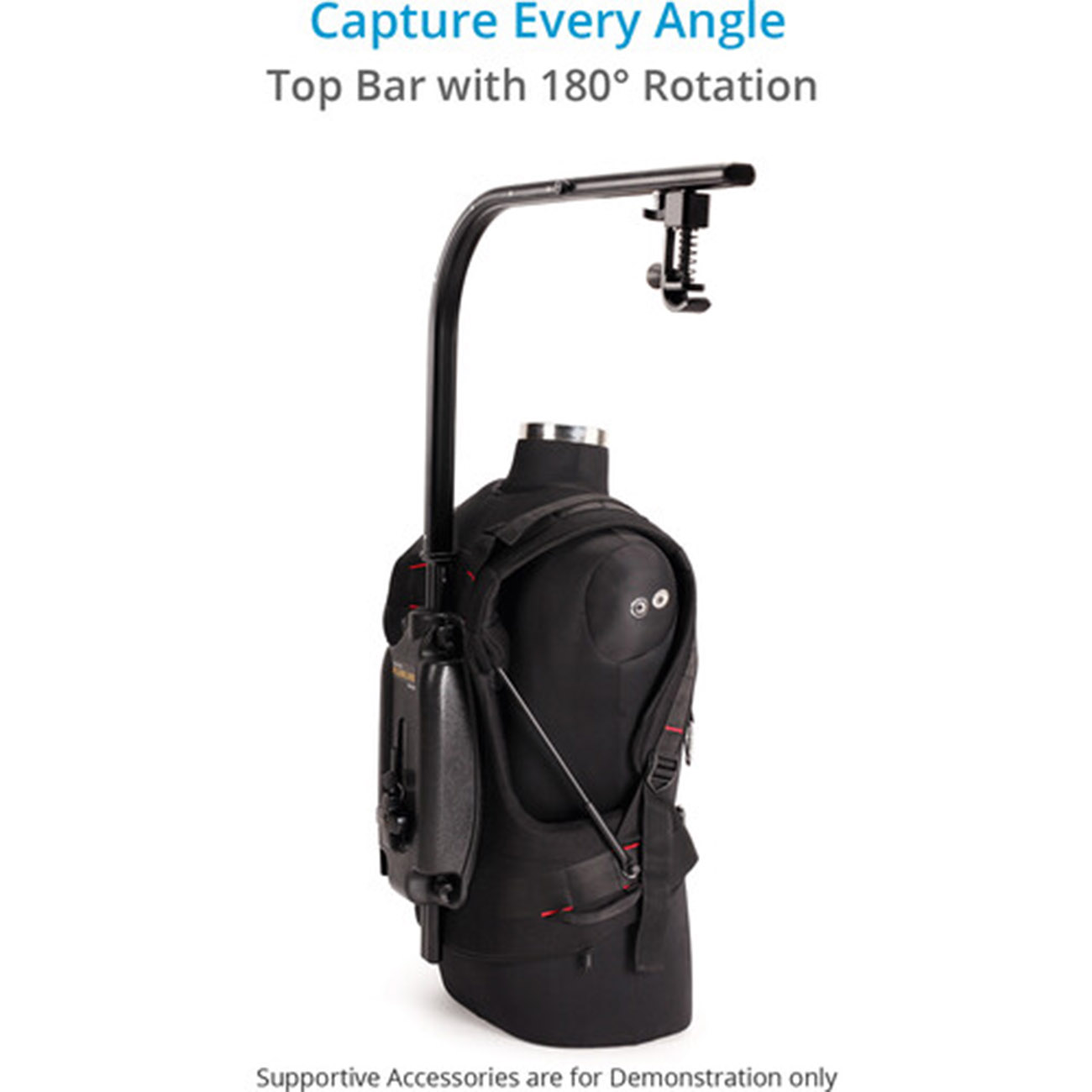 جلیقه نگهدارنده فلای کم Flycam Flowline Starter Support Vest and Spring Arm for Camera and Gimbals