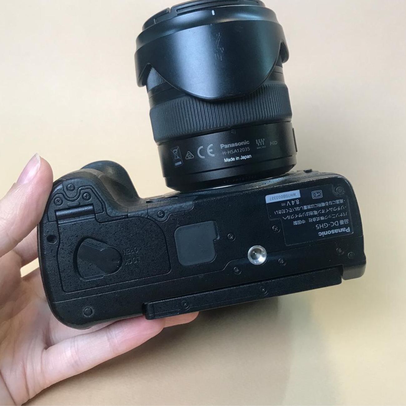 Panasonic Lumix GH5S Mirrorless Camera with 12-35mm f/2.8 Lens Kit (Black) (دست دوم)
